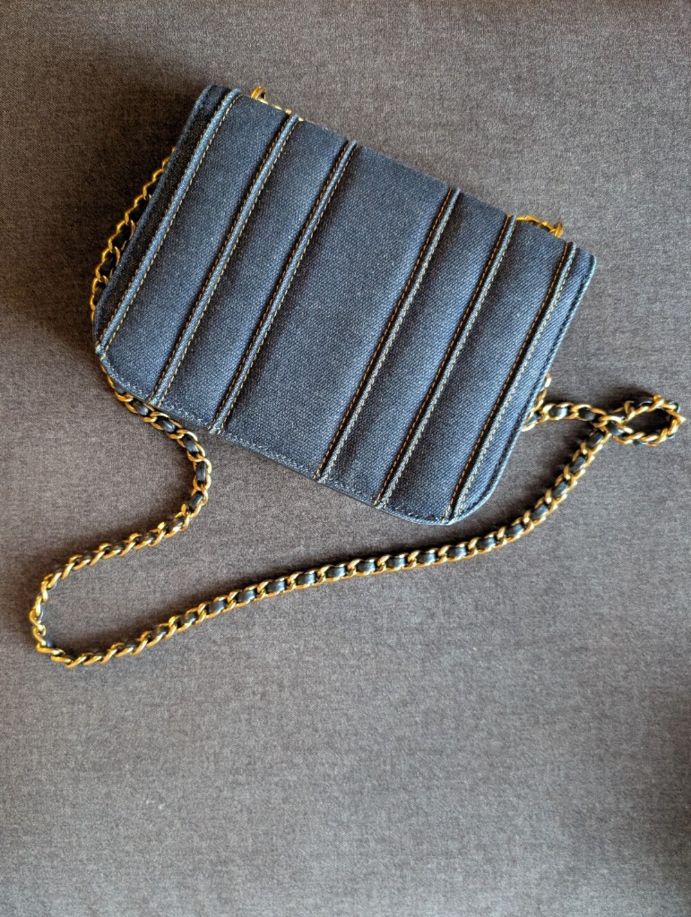 Tory Burch Denim Kira Shoulder Bag - Picture 10 of 13